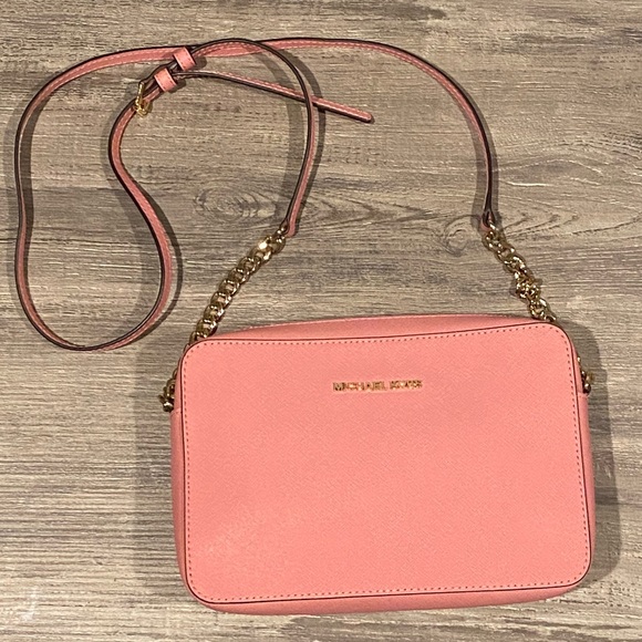 Michael Kors Handbags - Leather Jet Set East West Crossbody